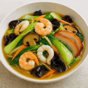 ちんげん菜ときくらげの中華煮